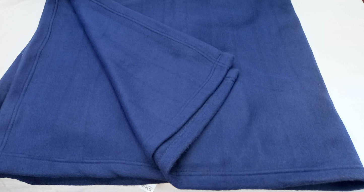 Blanket Navy Blue Single - J R GARMENTS