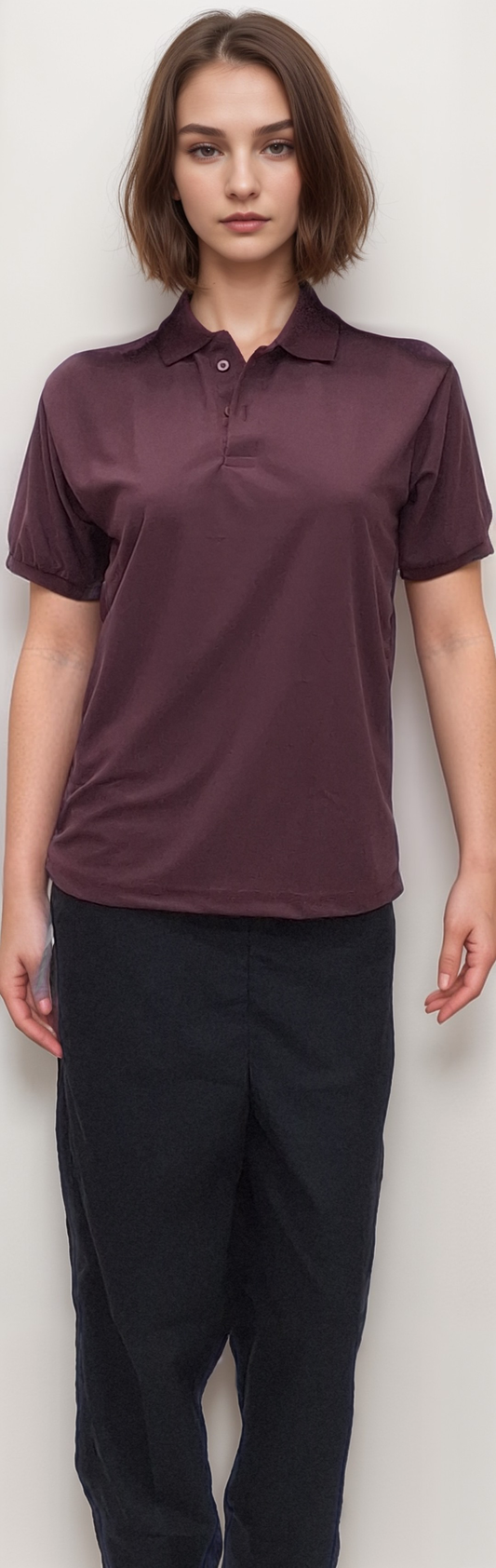 T Shirt Maroon - J R GARMENTS