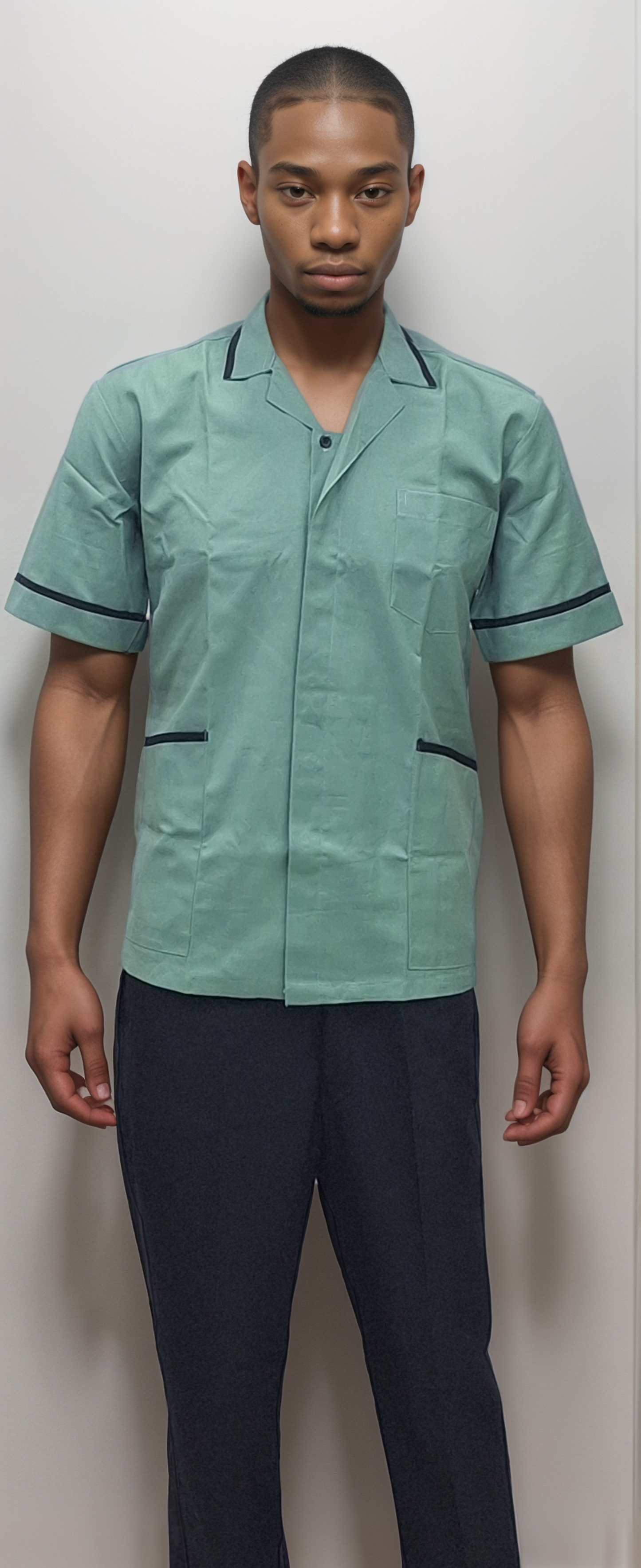 Helping Staff Shirt Mantle ( Pista)