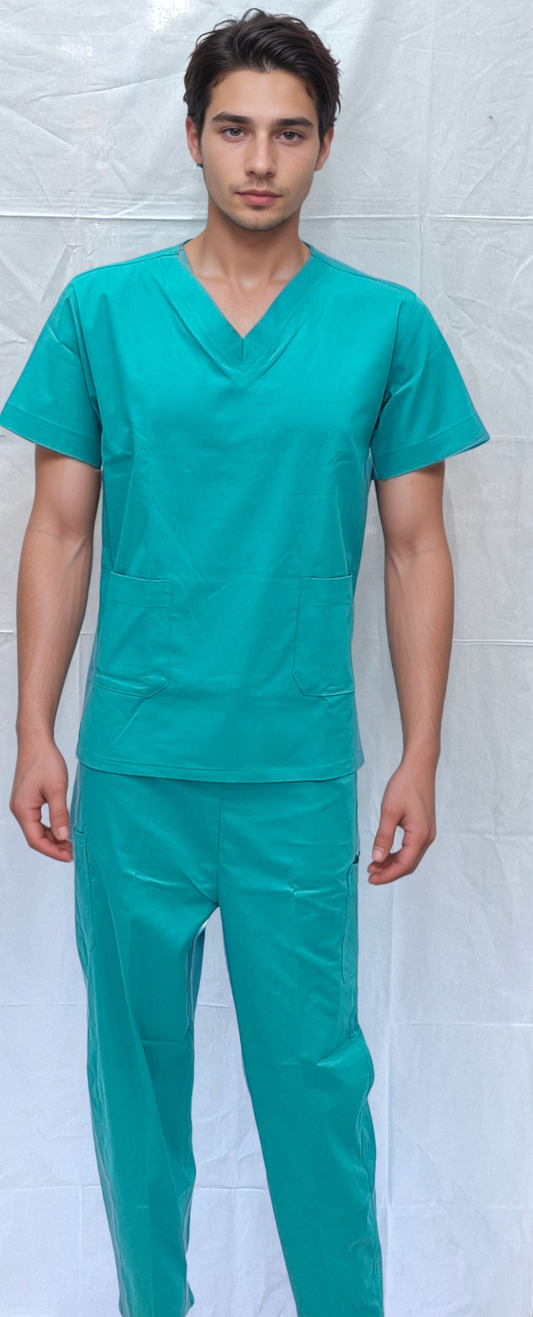 Stretchable Scrub Mint | HICKORY - J R GARMENTS