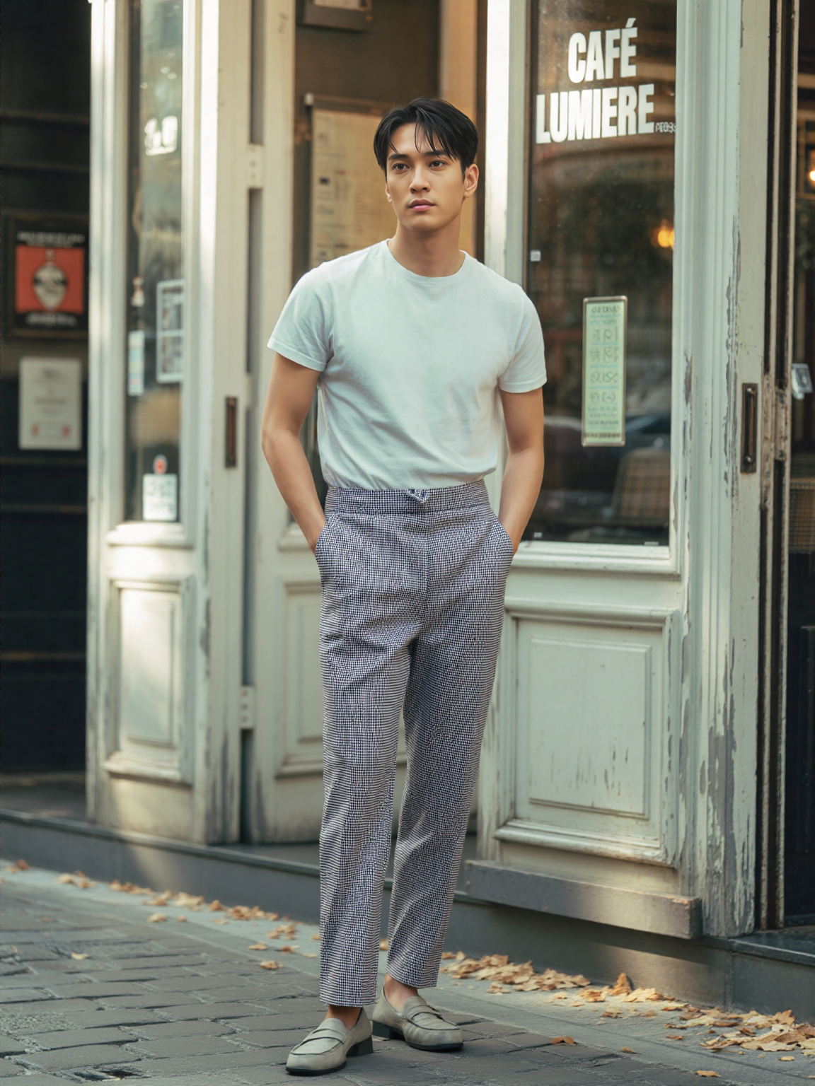 Chef Pant Black and White Checked Chef Pants - J R GARMENTS