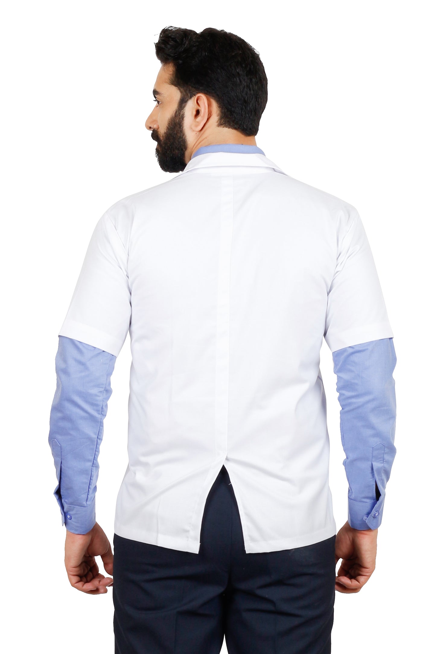 Apron Half Sleeves 3 Button