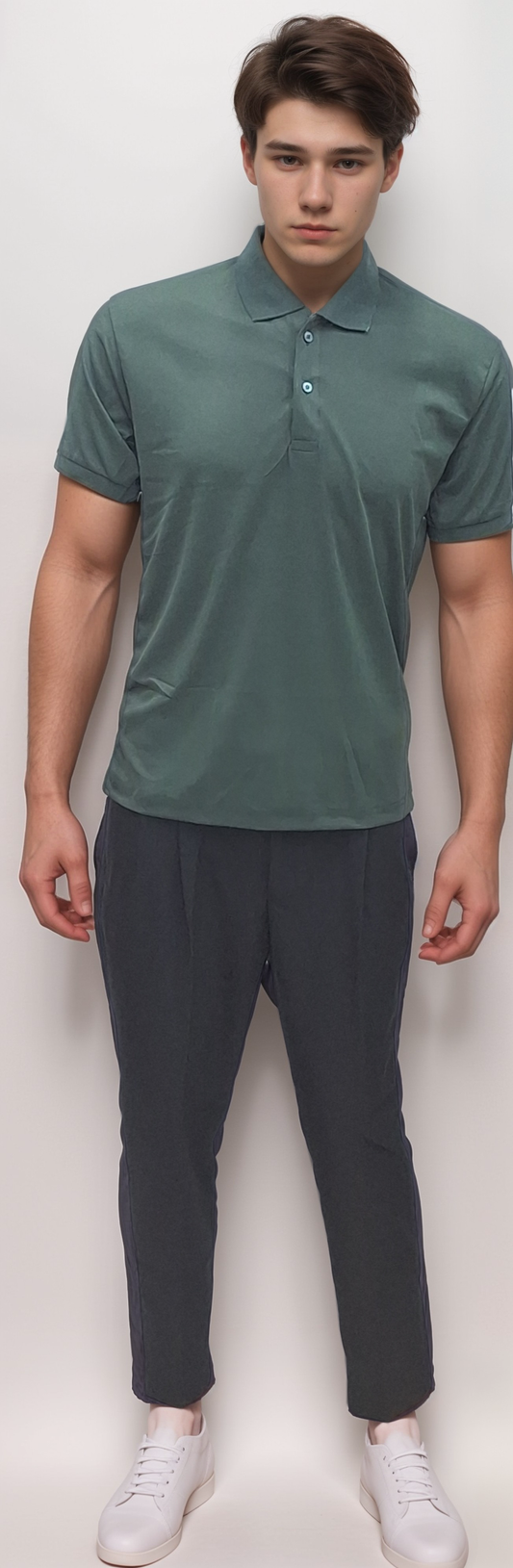 T Shirt Olive - J R GARMENTS