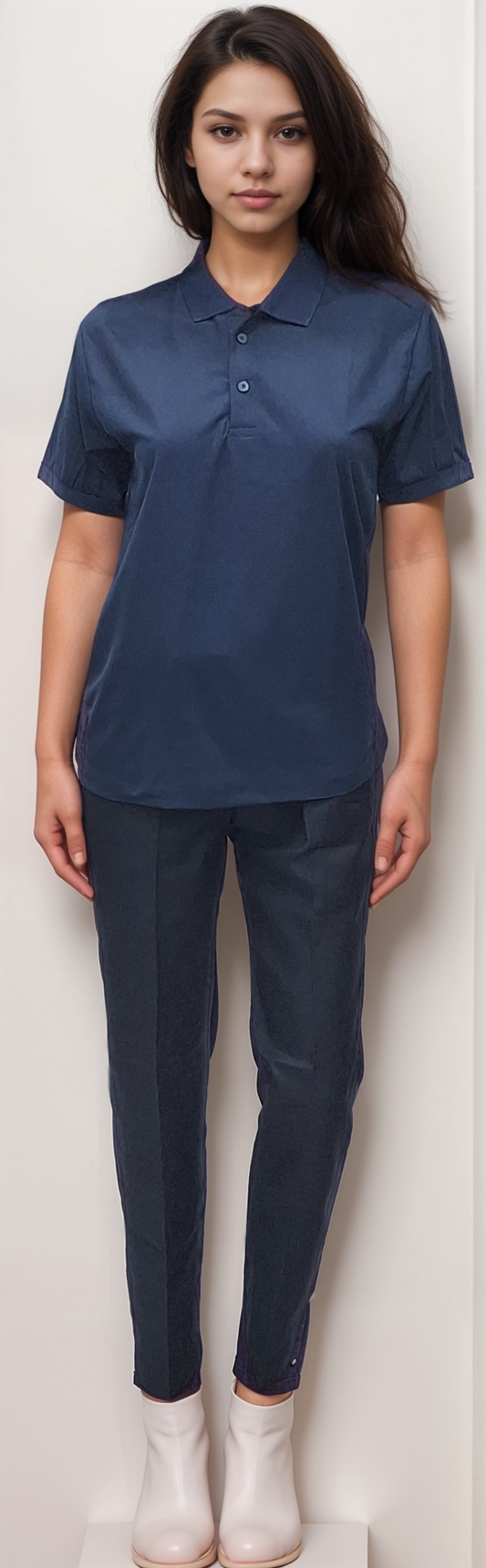 T Shirt Navy Blue - J R GARMENTS