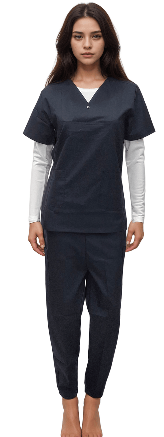 HICKORY Dark Navy Scrub – Comfortable and Stretchable Medical Uniform