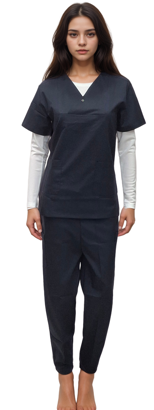 HICKORY Dark Navy Scrub – Comfortable and Stretchable Medical Uniform