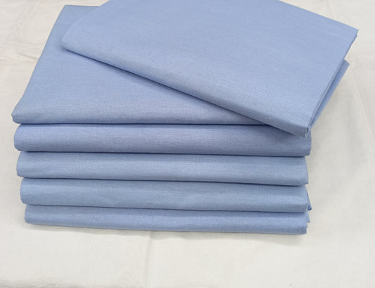 Hospital Bedsheet Plain Light Blue