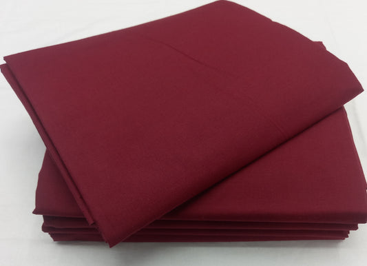 Hospital Bedsheet Plain Maroon