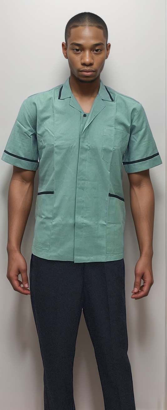 Helping Staff Shirt Mantle ( Pista)