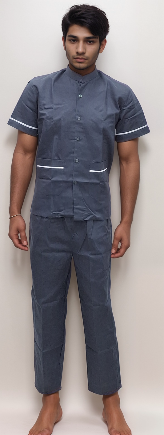 Helping Staff Dress Grey