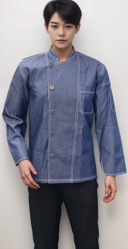 Denim Chef Coat | HICKORY