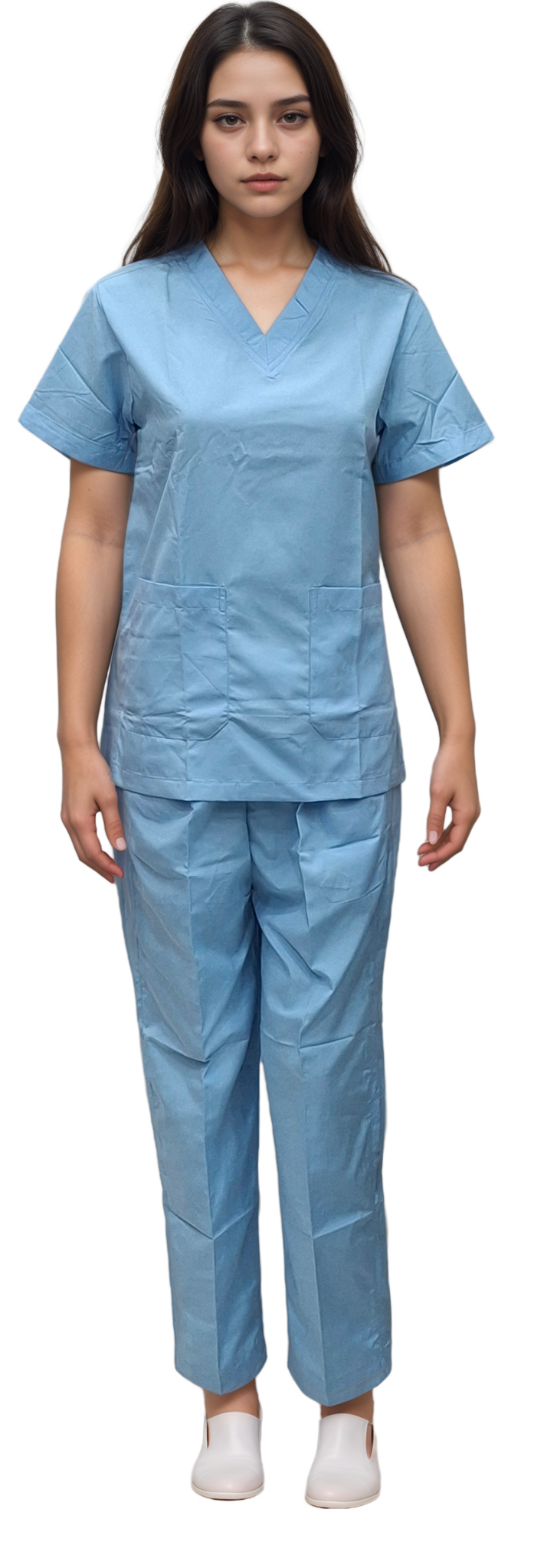 Pink Scrub Dress - Stylish and Comfortable Light Blue Scrub Dress for Healthcare Professionals