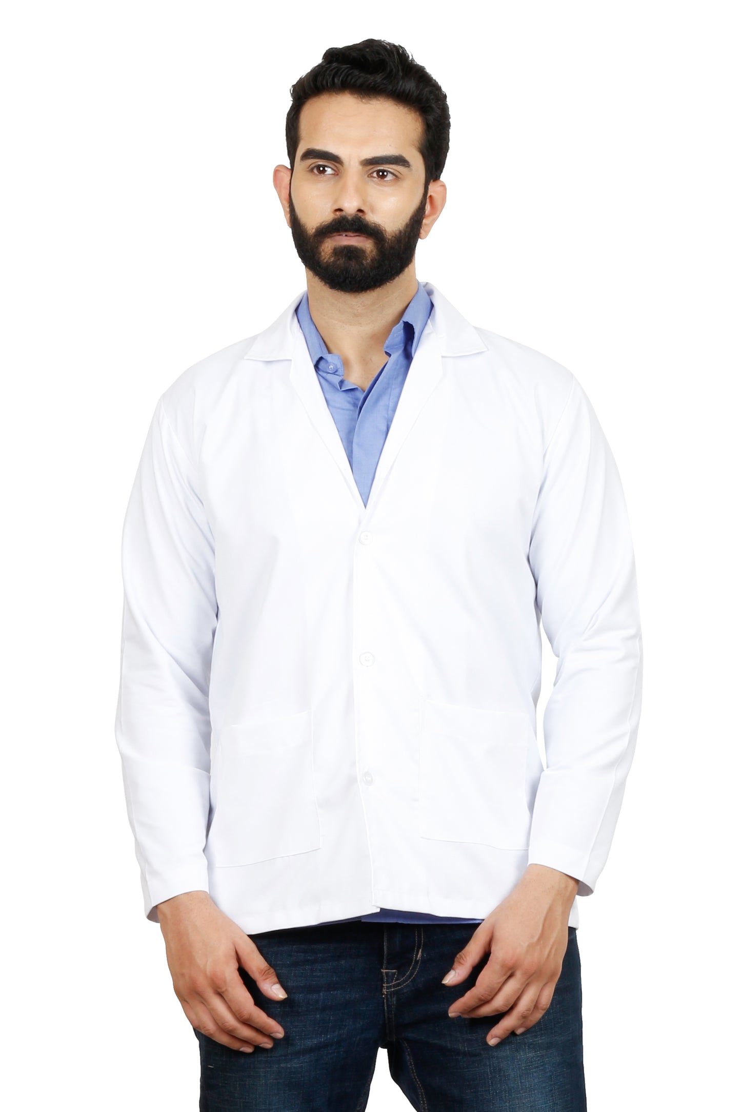 Apron Full Sleeves 3 Button