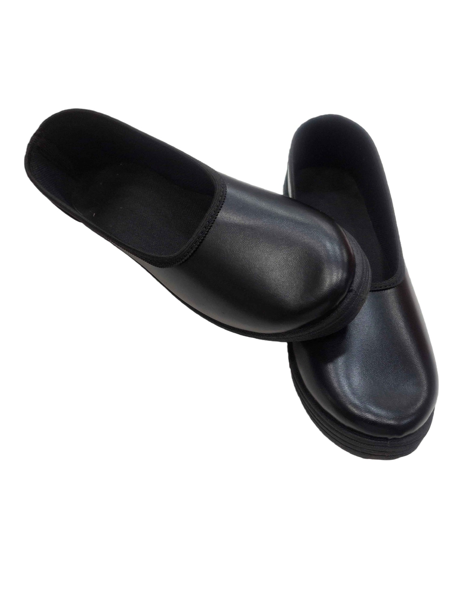Ladies Flat Belly Shoes – Durable Rexine Work Footwear