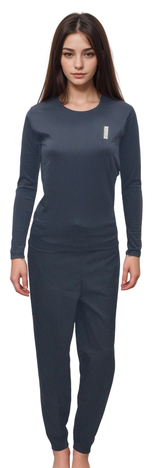 Black Under Scrub T-Shirt – Body-Fit Base Layer for Medical, Sports & Activewear Essentials